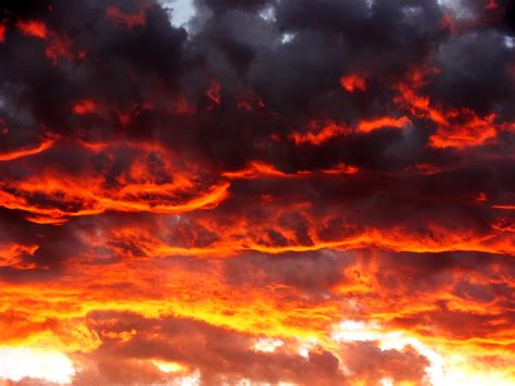 Red Clouds At Sunset Free Stock Photo Public Domain Pictures