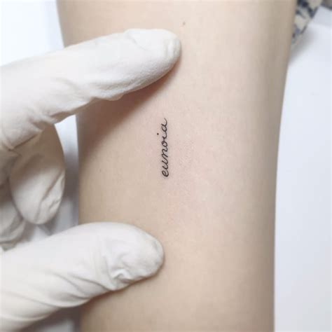 Small Cursive Name Tattoos On Arm
