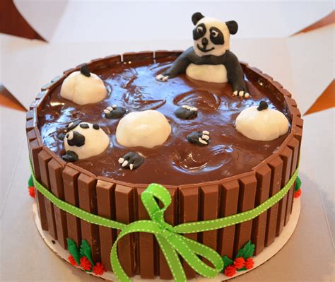 Panda Cake Panda Cakes Chocolate Cake Recipe Easy Cake