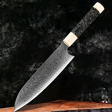 Classic Handle Damascus Steel Kitchen Knife Set 6 Pcs Yoyoknives®