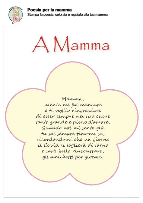 Poesia Per La Festa Della Mamma In Quarantena Maestraemamma