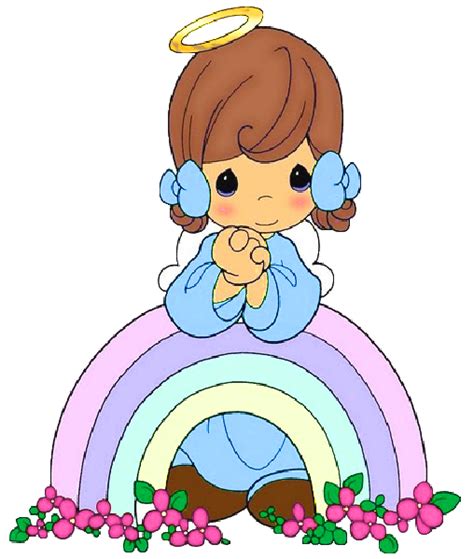 Angelitos Bautizo Png Precious Moments Coloring Pages Baby Clip Art