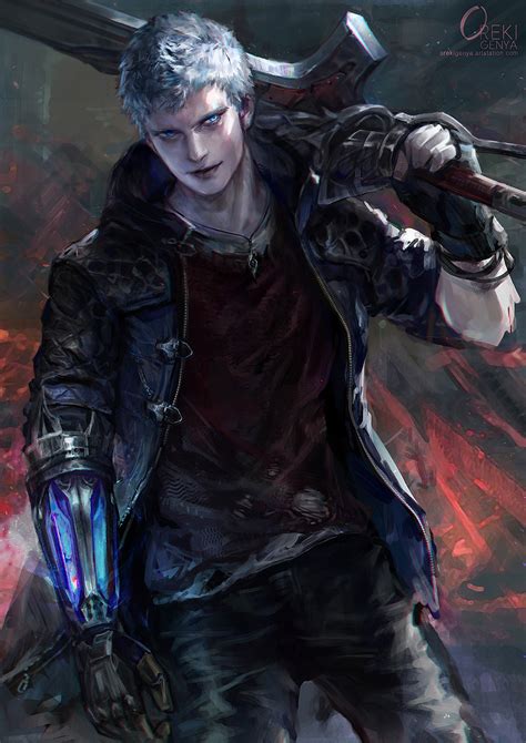 Nero Devil May Cry Image By Oreki Genya 2520716 Zerochan Anime