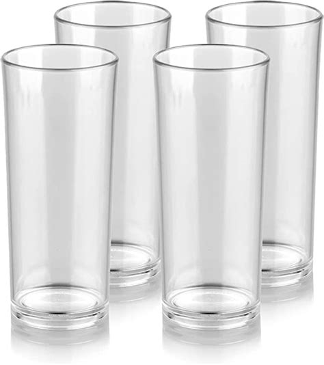 Premium Quality Plastic Drinking 108 Ounce Glasses Clear