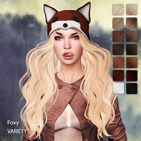 Second Life Marketplace Truth Hair Foxy Variety