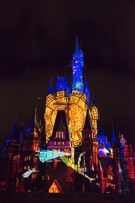 Pictures Disney Once Upon A Time Castle Projection Show Orlando