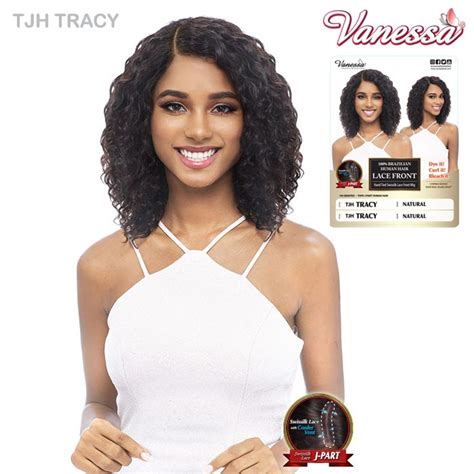 Vanessa 100 Brazilian Human Hair J Part Swissilk Lace Front Wig Tjh Tracy