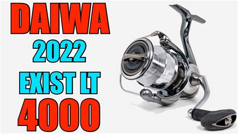 Daiwa EXIGLT4000D 2022 Exist LT Spinning Reel Review J H Tackle YouTube