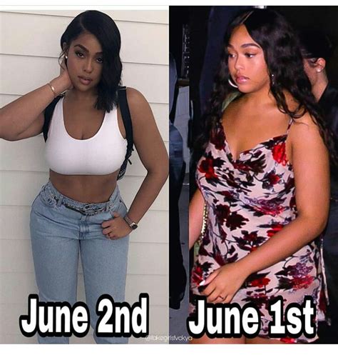 This Is After Jordyn Woods Said Shes On A Weight Loss Journey Thoughts R Instagramreality