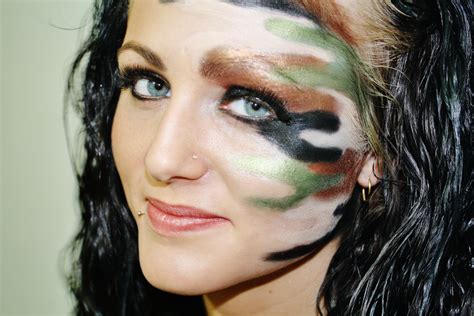 Maybe you would like to learn more about one of these? Image result for soldier camo face makeup halloween | Army ...
