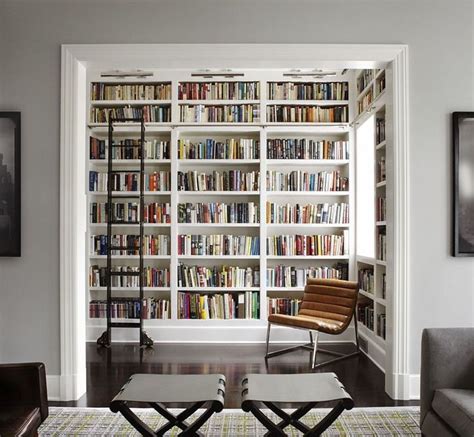 Stylish Contemporary Library You Will Want To Keep 08 Home Library
