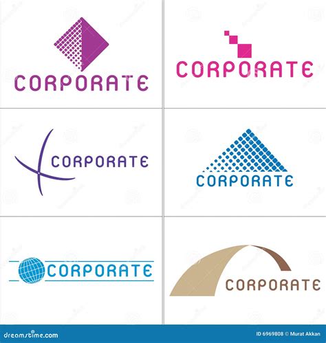 Corporate Logos Vector Illustration 6962032