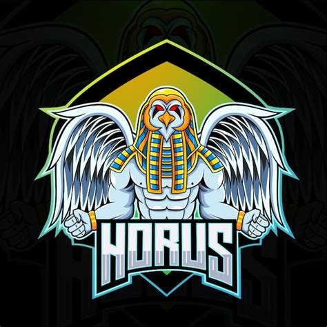 Premium Vector Horus Esport Mascot Logo