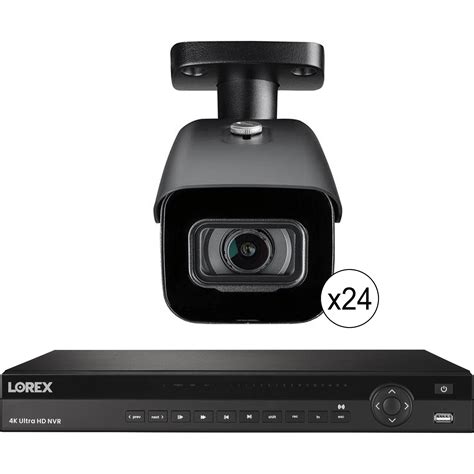 Lorex 32 Channel 4k Uhd Nvr With 8tb Hdd And 24 4k Outdoor Night