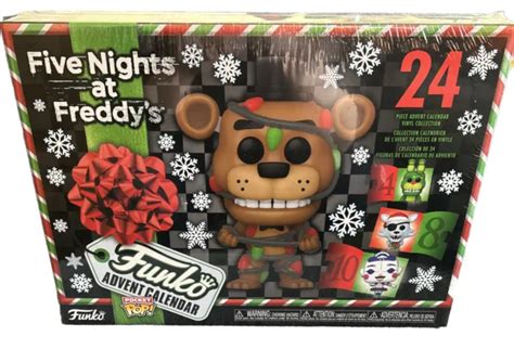 Fnaf Advent Calendar Five Nights At Freddys 2023 24 Pocket Funko Pop