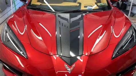 C8 Corvette Racing Decals And Vinyl Stripes Stingray Z06 Zr1 Grand Sport Corvettes Youtube