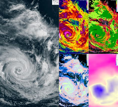 Cloud Structures Tropical Cyclone Examples 61 72