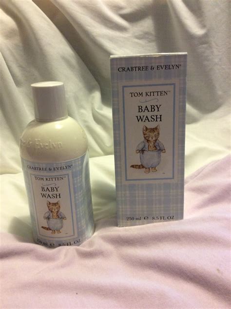 Crabtree Evelyn Tom Kitten Baby Wash Retired 85 Oz Boxed Vintage