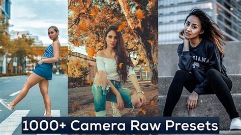 Add pro looks in less time! 1000+ Photoshop Camera Raw Presets Pack Free Download ...
