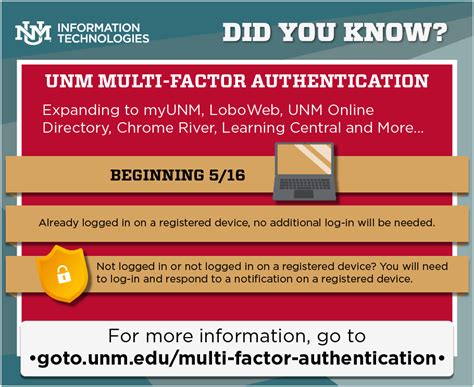 Unms Authentication Safeguards Expanded To Myunm Loboweb And Other It