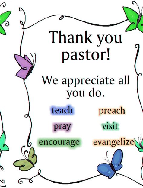 Thank You Pastor Thank You Pastor Pastor Appreciation Quotes Pastor