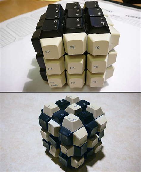 Worlds First Keyboard Sudoku Rubiks Cube Techeblog