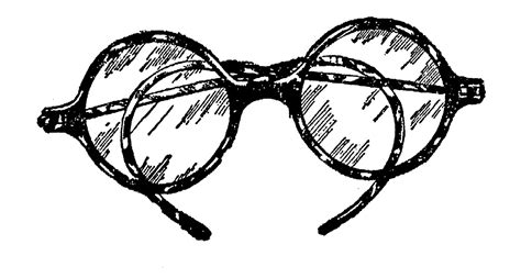 Digital Stamp Design Vintage Goggles Eye Glasses Images Illustration