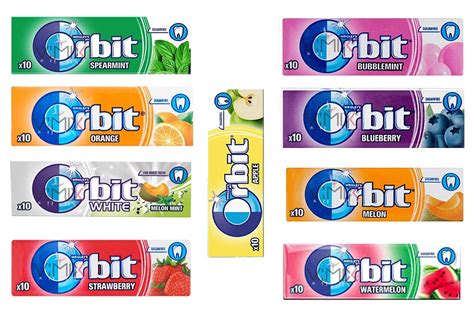 Buy New 10 Packets Mixed Wrigleys Orbit Chewing Gum 10 Orbit We