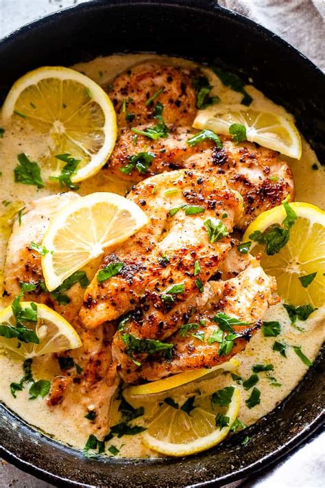 5 reasons this creamy garlic chicken is extra special. Creamy Lemon Parmesan Chicken | Easy Chicken Breasts ...