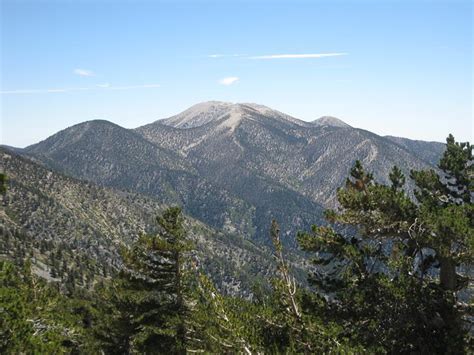Самая высокая гора Южной Калифорнии San Gorgonio Mountain