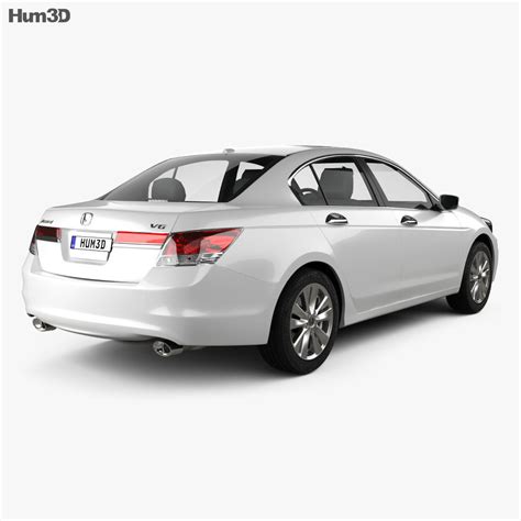 The accord became the first japanese car to be produced in the u.s in 1982, when production commenced in marysville. Honda Accord Sedan 2012 3D model - Vehicles on Hum3D