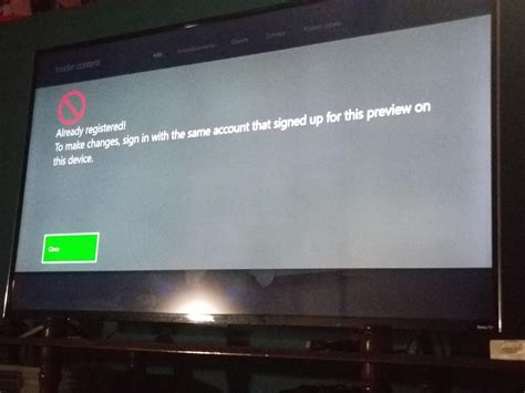 What Does This Even Mean It S My Only Account Logged On The Xbox Which I Used To Join Insider