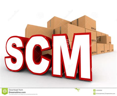 Supply Chain Management Logistics Stock Illustration Image 44590999