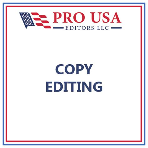 Copy Editing Pro Usa Editors Llc