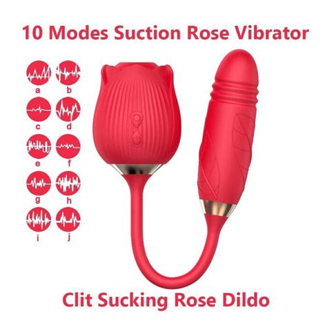rose sex toy 2 in 1 tulip vibrator banana cleaner