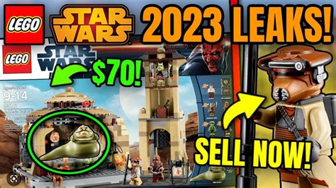 2023 Lego Star Wars 75354 Jabbas Throne Room Diorama Set Minifigures