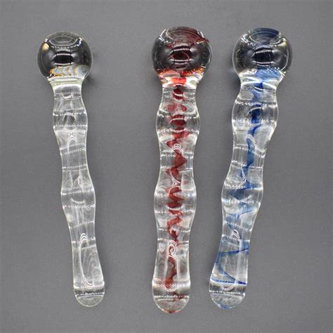 Crystal Glass Dildo Masturbator Realistic Penis Large G Spot Anal Butt Plug Adult Sex Toy For