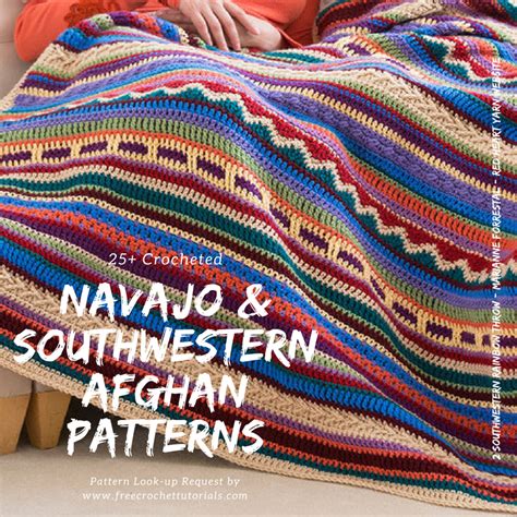 Navajo Diamond Afghan Crochet Pattern Best Beauty