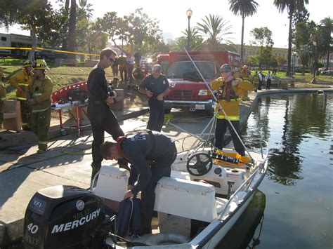 Lafd Dive Search And Rescue Team Body Recovery Macarthur Park