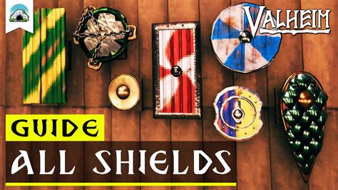 All Shields Showcase And Stats Guide Valheim Youtube