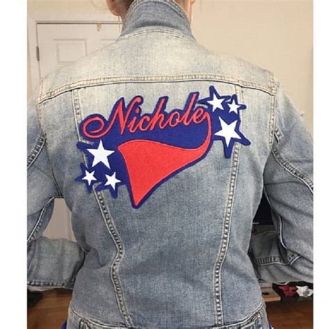 Custom Patches For Jackets Custom Back Patch Embroidered Etsy
