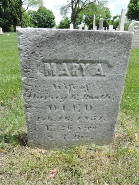 He belongs to american nationality and english ethnicity. Booth, Mary Amelia (Brown) (1824-1851) - Fort Hill Cemetery