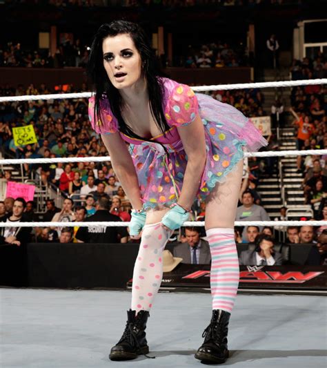 Wwe Diva Paige Wasn T Wearing Clothes During Towel Scene On Raw
