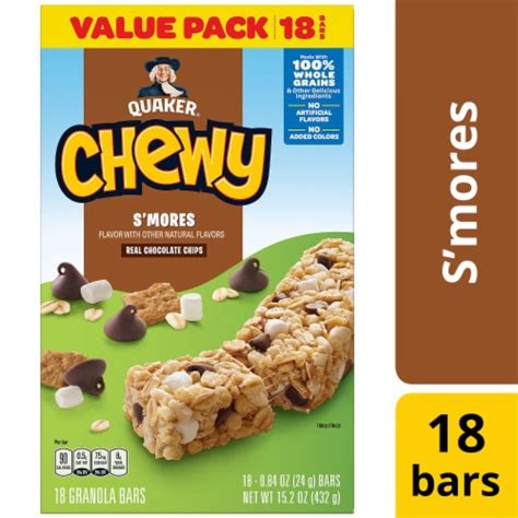 Quaker Chewy Limited Edition S Mores Granola Bars Value Pack Ct