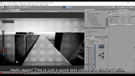 Unity Dithering Image Effect Test Youtube