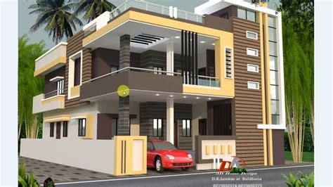 35 X 60 Ft Home Front Design 2 Floor With Plan Latest House Designs