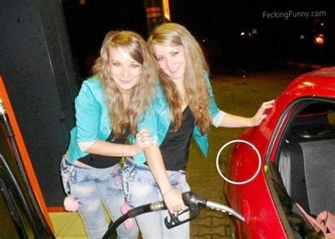 Drunken Girls In Gas Station Blonde Car Drunken Funny Gas Station