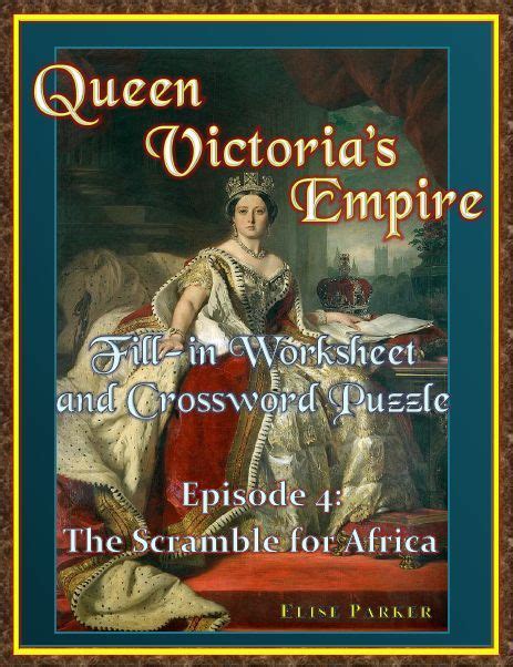 Queen Victorias Empire Worksheet And Puzzle Episode 4