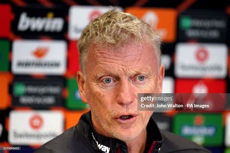 West Ham United Manager David Moyes During A Press Conference At Rush News Photo Getty Images