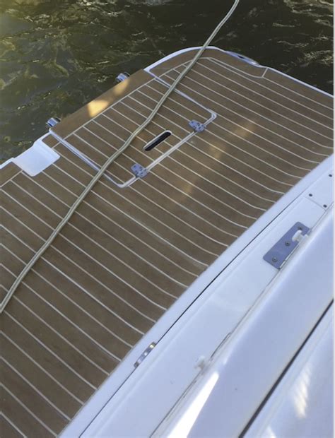 You'll want to think about amenities like a cooler and onboard bbq. DIY Swim Platform? — Rinker Boat Company